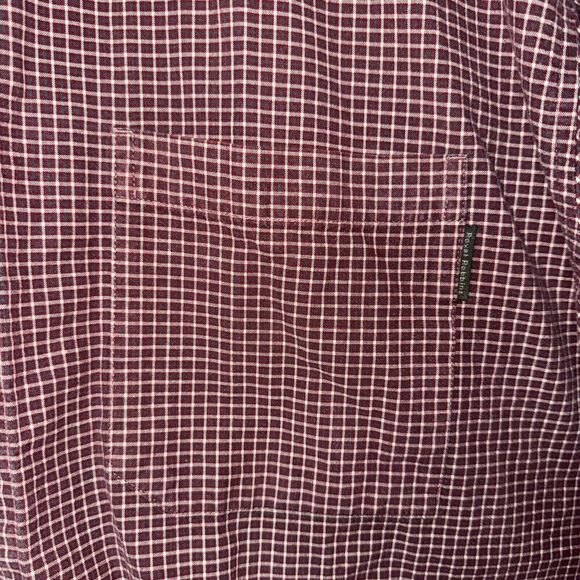 Royal Robbins Red Plaid Long Sleeve Button Up Men’s Shirt Size XXL 100% Cotton - Picture 6 of 7